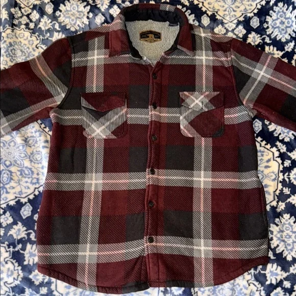 Men's or Women’s Plaid Bomber Jacket in preloved but New Condition. Men’s Large. - Picture 1 of 14
